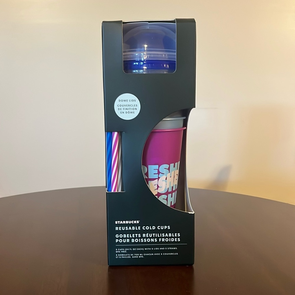 Starbucks reusable cold cups